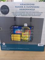 Hangmandje voor binnenkant keukenkast deur, Huis en Inrichting, Keuken | Keukenelementen, Ophalen, Nieuw, Zwart