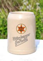 chope en gres 1/2 L wurzburger hofbrau, Collections, Enlèvement ou Envoi, Utilisé, Chope(s), Autres marques