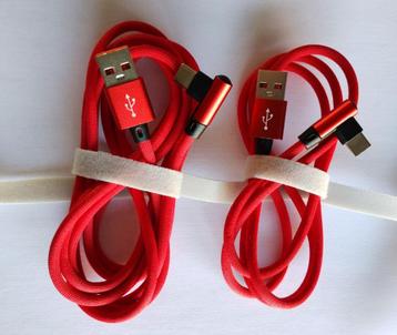 Set van 2 USB-C Kabels - 1m + 2m,  merk HEEMAX beschikbaar voor biedingen