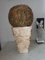 Vase champêtre avec boule de mousse H 35 cm, Comme neuf, Enlèvement ou Envoi