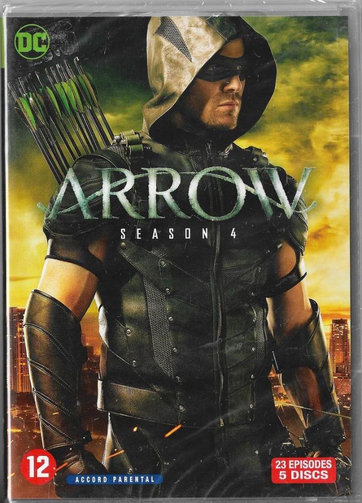 Arrow Seizoen 1 en 4, Cd's en Dvd's, Dvd's | Tv en Series, Zo goed als nieuw, Boxset, Vanaf 12 jaar, Verzenden