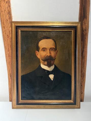 Portret van een heer ca. 1890 beschikbaar voor biedingen