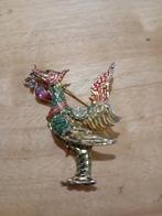 Broche dragon de 5 cm de haut et 4 cm de large, Enlèvement ou Envoi, Comme neuf, 4 à 7 cm, Vert