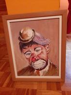 schilderij clown, Antiek en Kunst, Ophalen