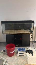 Aquarium te koop met meubel, Dieren en Toebehoren, Ophalen, Gebruikt