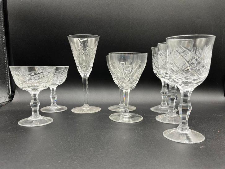 Diverse glazen, Antiek en Kunst, Antiek | Glaswerk en Kristal, Ophalen of Verzenden