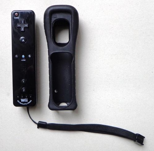 Originele Wii Motion Plus Remote Controller Zwart, Games en Spelcomputers, Games | Nintendo Wii, Zo goed als nieuw, Ophalen of Verzenden