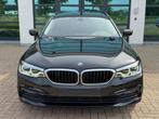 Bmw 520d sportline automaat 190pk + gekeurd voor verkoop, Auto's, Zwart, Leder, 5 deurs, Particulier