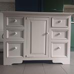 Vintage, beige dressoir, Huis en Inrichting, Ophalen