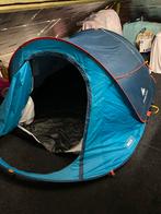 Tent quechua 2 seconds 3 personen, Caravans en Kamperen, Tenten, Ophalen, Zo goed als nieuw