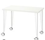 Bureau, Huis en Inrichting, Ophalen, Met wielen, Zo goed als nieuw, Bureau