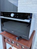 Microgolf oven whirlpool (combi) zo goed als nieuw, Elektronische apparatuur, Microgolfovens, Ophalen, Draaiplateau, Combi-microgolfoven