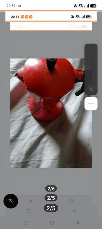 Italiaanse koffie pot zonder stroom  beschikbaar voor biedingen