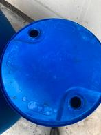 Blauwe 200L vaten /tonnen, 150 liter of meer, Ophalen, Zo goed als nieuw, Kunststof