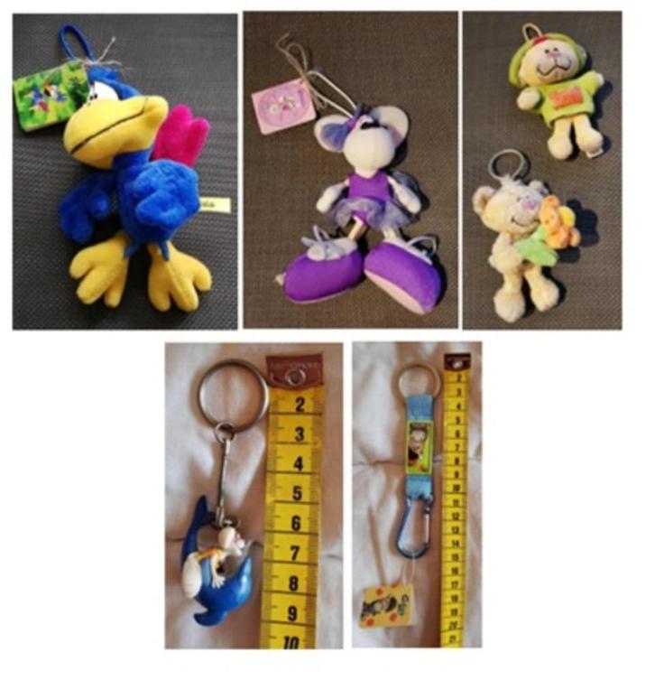 verschillende sleutelhangers diddl, Verzamelen, Diddl, Zo goed als nieuw, Diddl, Ophalen of Verzenden