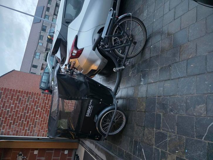 Babboe curve-e, Fietsen en Brommers, Fietsen | Bakfietsen, Gebruikt, Ophalen