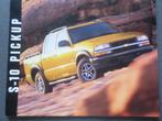 2003 Brochure du pick-up S10 de Chevrolet, Enlèvement ou Envoi, Chevrolet