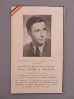Baron Gilles de Pélichy Geheim Leger WO2 Troupe Scoute enz, Verzamelen, Verzenden, Bidprentje