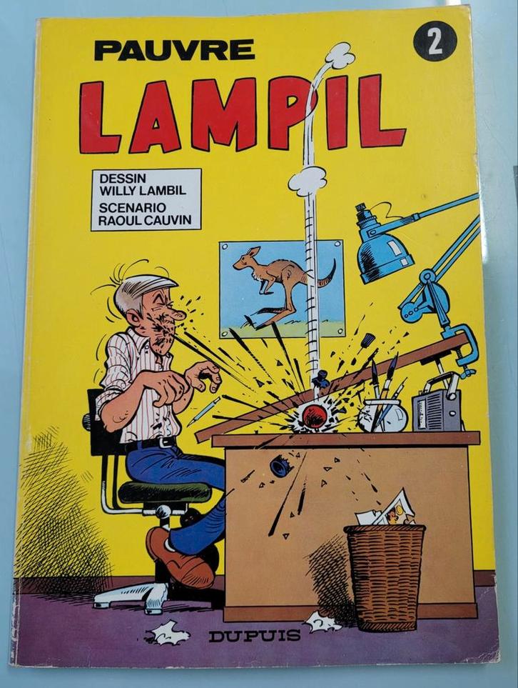 Pauvre Lampil Tome 2 EO, Boeken, Stripverhalen, Zo goed als nieuw, Ophalen of Verzenden