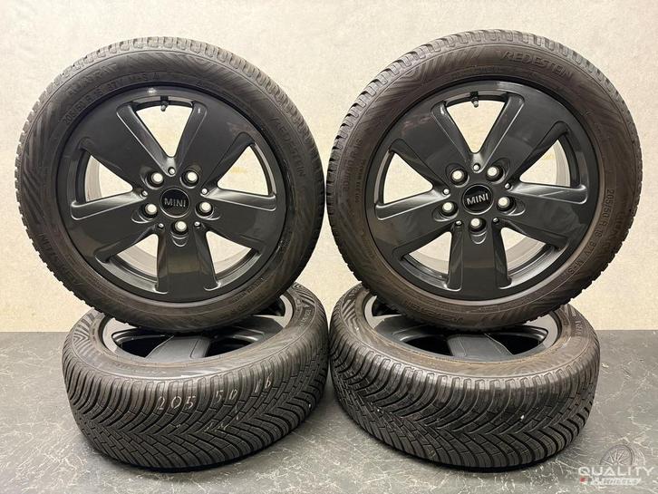 5x112 16” Mini Cooper F55 F56 F57 Velgen + 4s Banden 205/50/, Auto-onderdelen, Banden en Velgen, Banden en Velgen, All Season