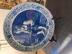 prachtig Delfts bord zie stempels ophalen in Ekeren ., Antiek en Kunst, Ophalen