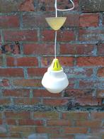 Vintage opaline hanglamp, Ophalen of Verzenden, Gebruikt, Glas, Vintage , retro
