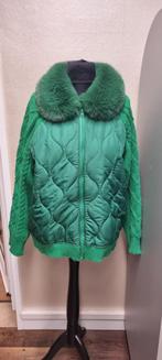 Prachtige groene jas XL, Kleding | Dames, Jassen | Winter, Groen, ANDERE, Maat 42/44 (L), Ophalen of Verzenden