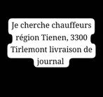 Ik ben op zoek naar krantenbezorgers, Ophalen of Verzenden