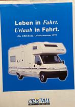 Camping-car CRISTALL - Brochure Wohnmobil, Livres, Comme neuf, CRUSTALL Camping Car, Général, Envoi