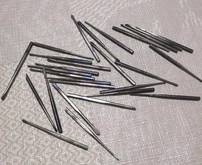 staal 28 stuks beiteltjes, zie foto, zie beschrijving, Antiek en Kunst, Antiek | Gereedschap en Instrumenten, Ophalen