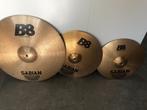 Sabian B8 cymbal -set + draagtas, Enlèvement, Comme neuf, Autres types