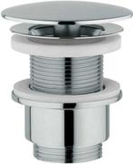 Krepien/afvoerplug chroom 5/4, Ophalen of Verzenden, Nieuw, Chroom, Wastafel