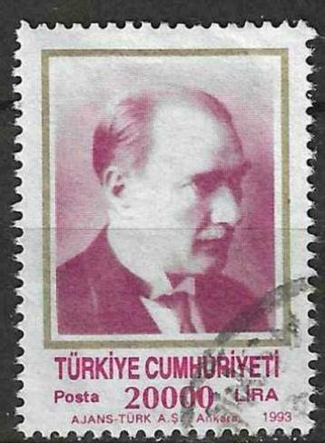 Turkije 1993 - Yvert 2749 - Beeltenis van Ataturk (ST)