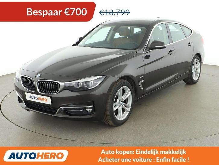 BMW 3 Serie 318 318d GT Luxury Line (automatique), Autos, BMW, Achat, Série 3 GT, ABS, Airbags, Air conditionné, Bluetooth, Ordinateur de bord