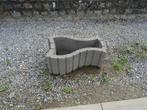 Bloembak Cynthia beton antraciet 35x58x25 cm, Ophalen, Gebruikt, Beton, Tuin