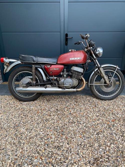 Suzuki t500 / GT 500 2takt opknapper / loop of sloop, Fietsen en Brommers, Brommers | Oldtimers, Overige merken, Ophalen