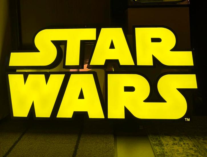 Star Wars lichtbak 115cm breed, Collections, Star Wars, Utilisé, Autres types, Enlèvement