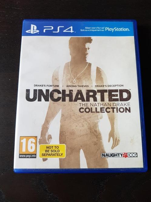Uncharted Nathan Drake Collection - PS4, Games en Spelcomputers, Games | Sony PlayStation 4, Zo goed als nieuw, Ophalen of Verzenden