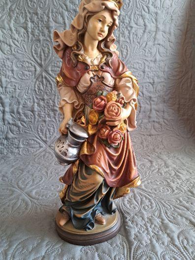 Heilige Elisabeth met rozen, Antiek en Kunst, Curiosa en Brocante, Ophalen of Verzenden