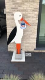 geboorte ooievaar, Kinderen en Baby's, Kraamcadeaus en Geboorteborden, Ophalen, Zo goed als nieuw