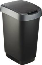 Rotho Twist afvalbak met swingdesksel 25L, Niet ingevuld, Niet ingevuld, Niet ingevuld
