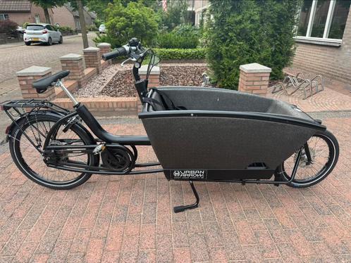 Urban arrow family elektrische bakfiets, Fietsen en Brommers, Fietsen | Bakfietsen, Zo goed als nieuw, Overige merken, 4 kinderen of meer