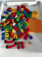 Groot lot noppers bouwstenen met wielen en popjes, Ophalen of Verzenden, Zo goed als nieuw, Nopper