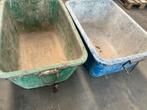 2 mortelkuipen 200L, Doe-het-zelf en Bouw, Ophalen, Gebruikt