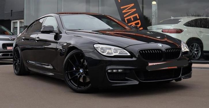 Bmw 640D ( v8 sportuitlaat,difuser, nieuwe velgen), Auto's, BMW, Particulier, 6 Reeks Gran Coupé, 360° camera, ABS, Achteruitrijcamera