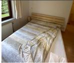 Bed 1.60 x 2.00 in goede staat te koop, Ophalen, Beige, Tweepersoons, 200 cm