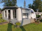 Te koop: Knaus Südwind 550 UF caravan met voortent, Caravans en Kamperen, Caravans, Vast bed, Rondzit, Particulier, 5 tot 6 meter