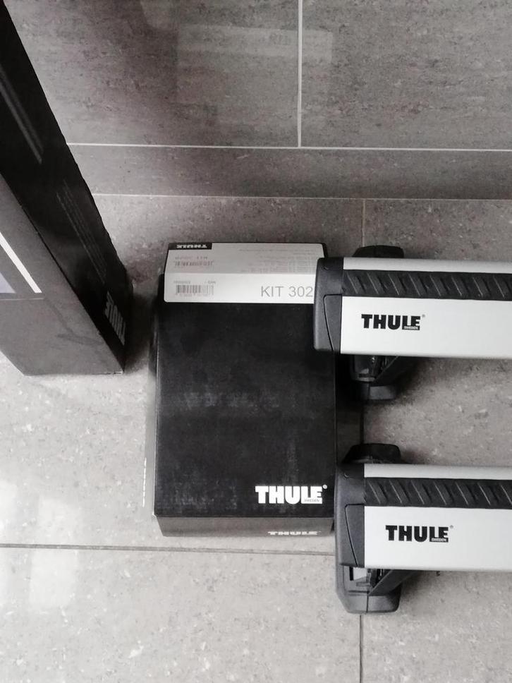 Barres de toit Audi Thule WingBar adaptables pour réutilisat, Autos : Divers, Porte-bagages, Enlèvement ou Envoi