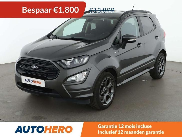 Ford EcoSport 1.0 EcoBoost ST-Line (bj 2018), Auto's, Ford, Te koop, Ecosport, ABS, Achteruitrijcamera, Airbags, Airconditioning