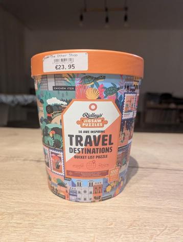 Puzzel 'Travel destinations' 1000 stuks beschikbaar voor biedingen